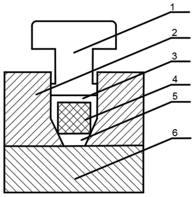 Multi-directional repeated extrusion deformation processing device and procesisng method for magnesium alloy profile