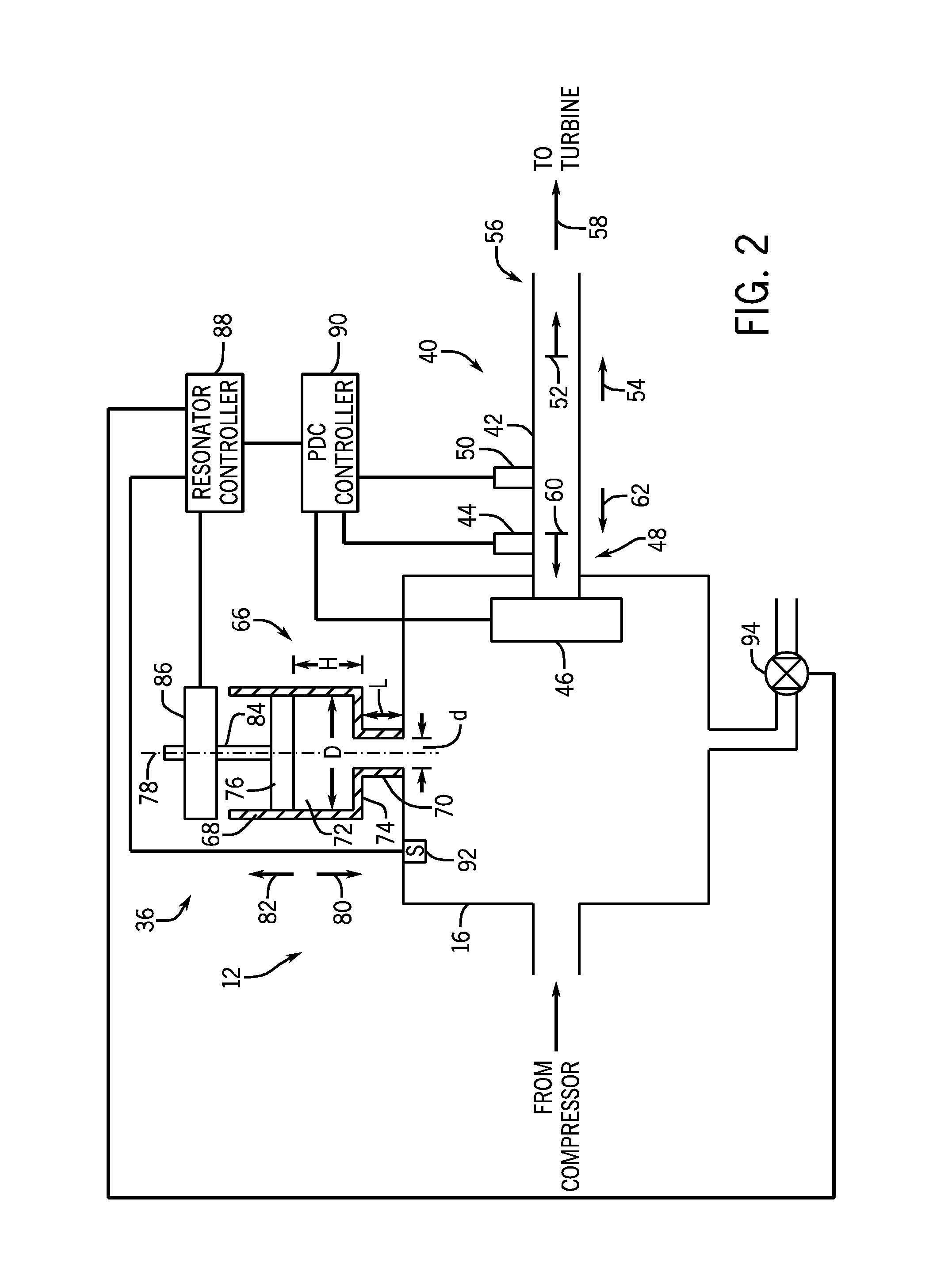 System and method for damping pressure oscillations within a pulse detonation engine