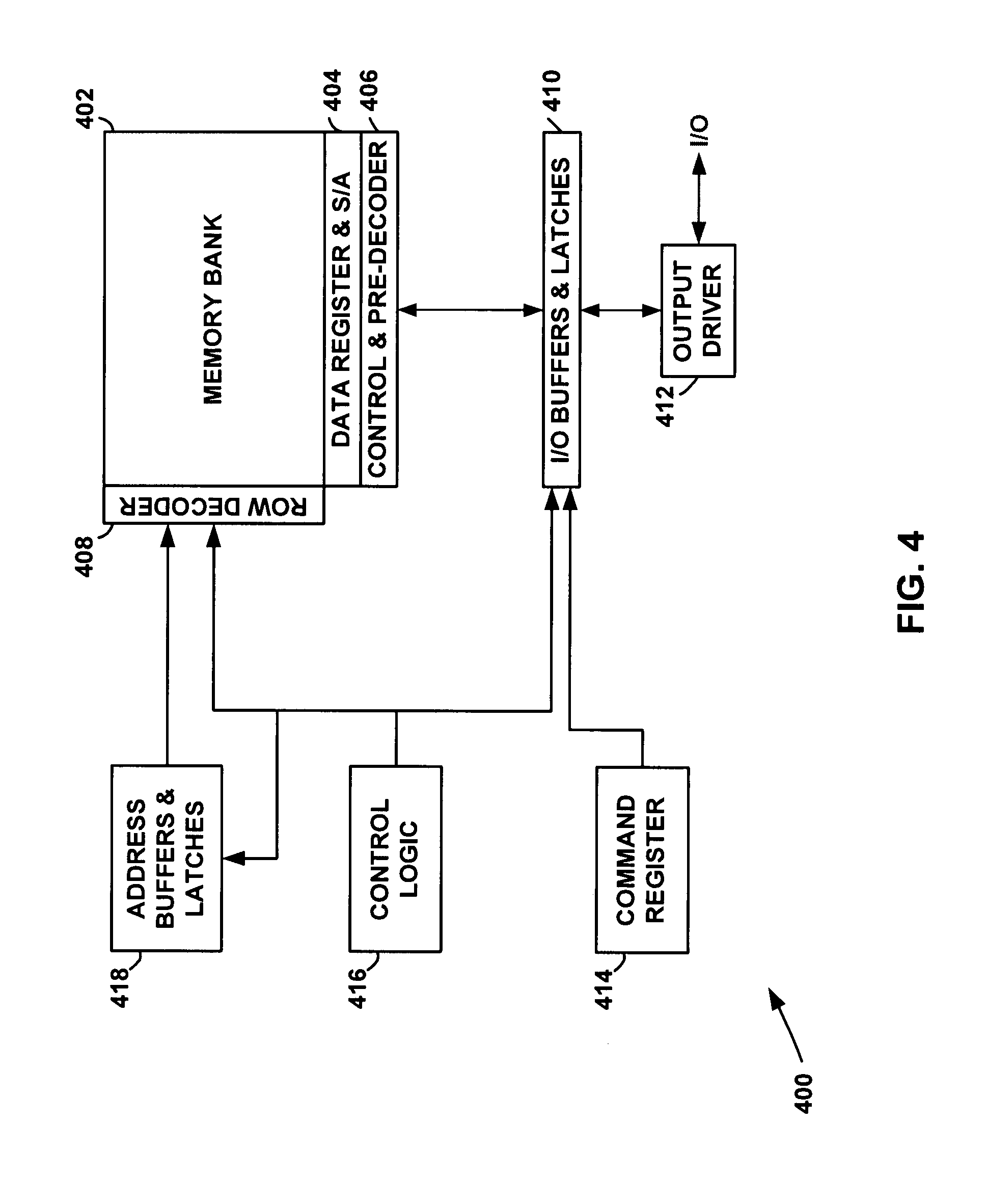 Modular command structure for memory and memory system