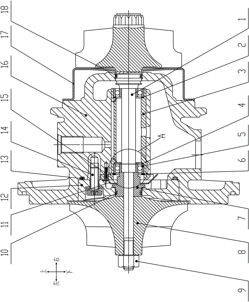 Turbocharger bearing sleeve and turbocharger