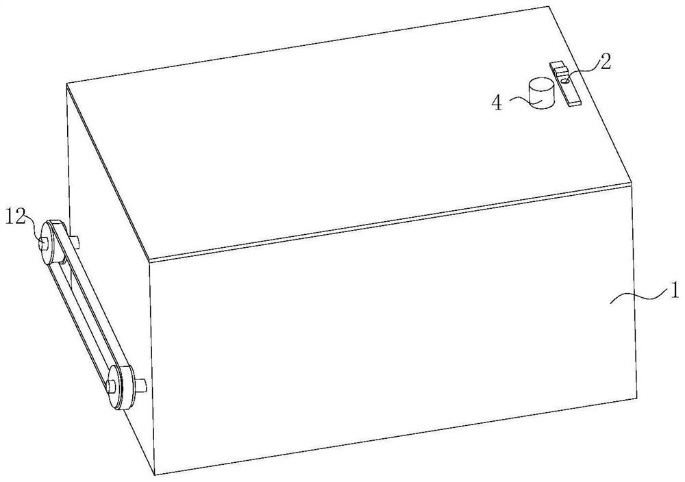 Aquaculture box capable of periodically changing water and increasing oxygen