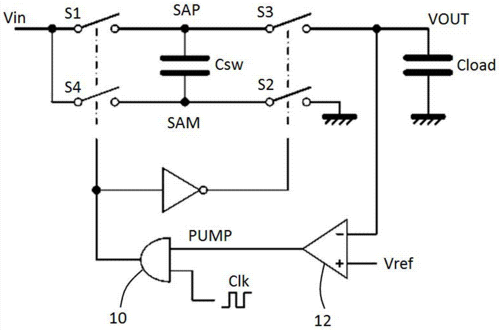 DC-DC voltage converter and conversion method