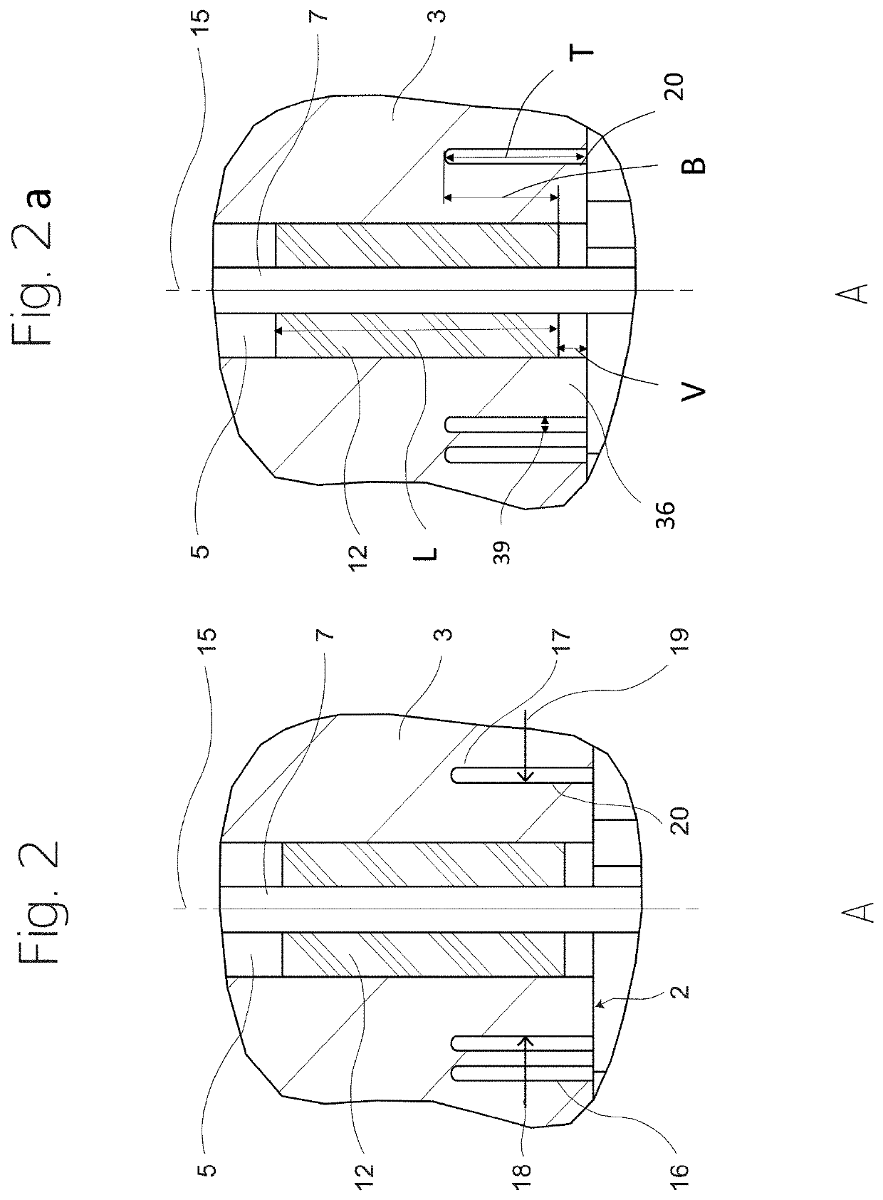 Feed-throughs for high external pressure applications and method for producing same