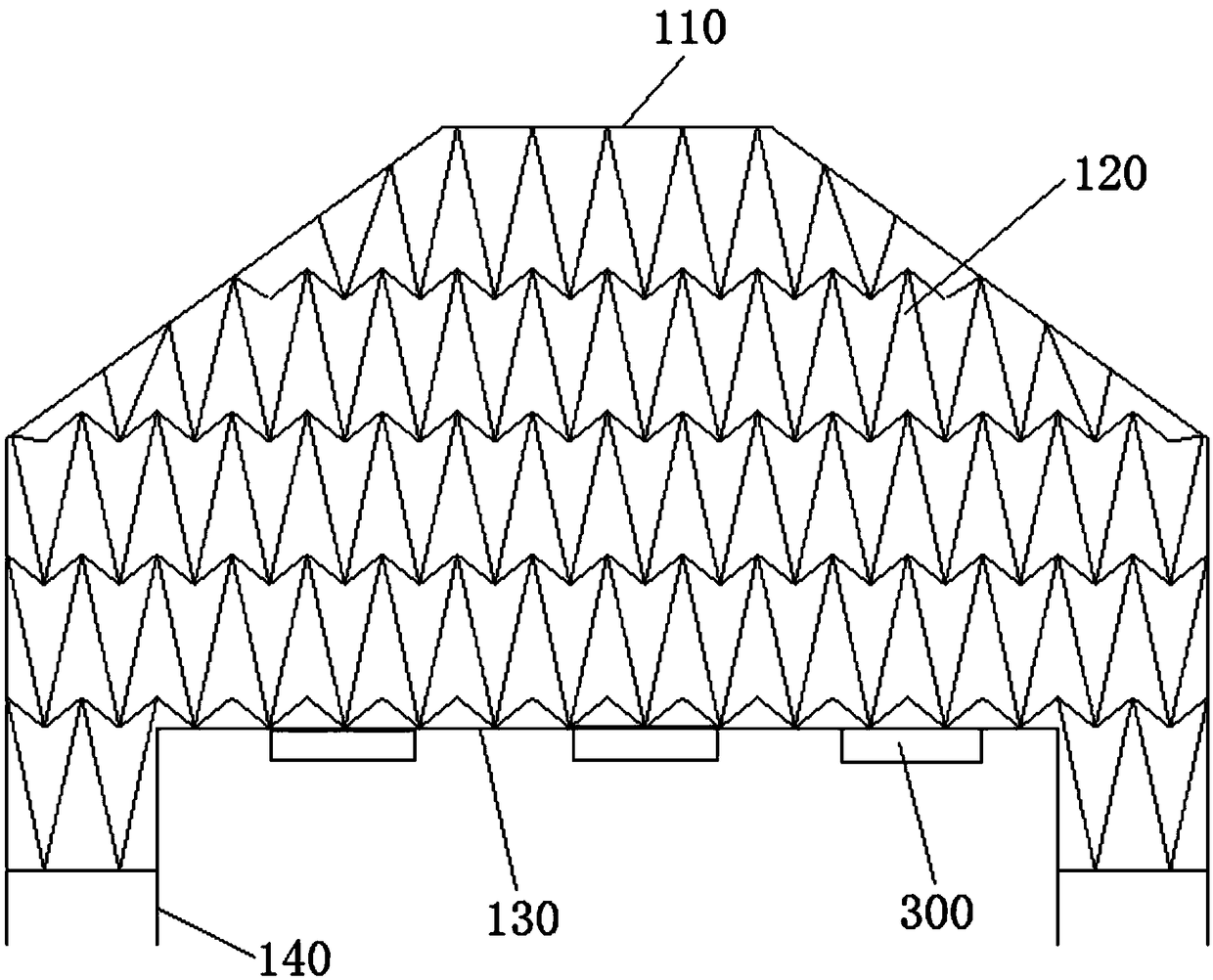 Double-headed arrow type pier protection device