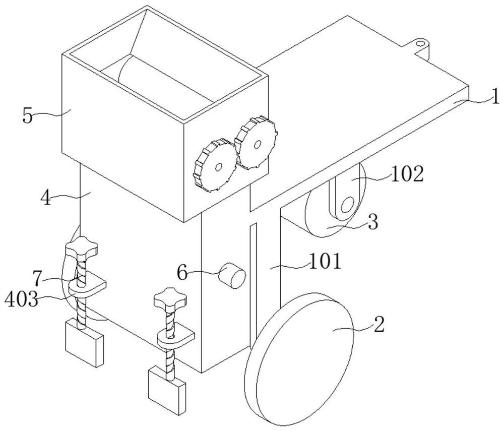 Land mulch applicator used for agricultural production