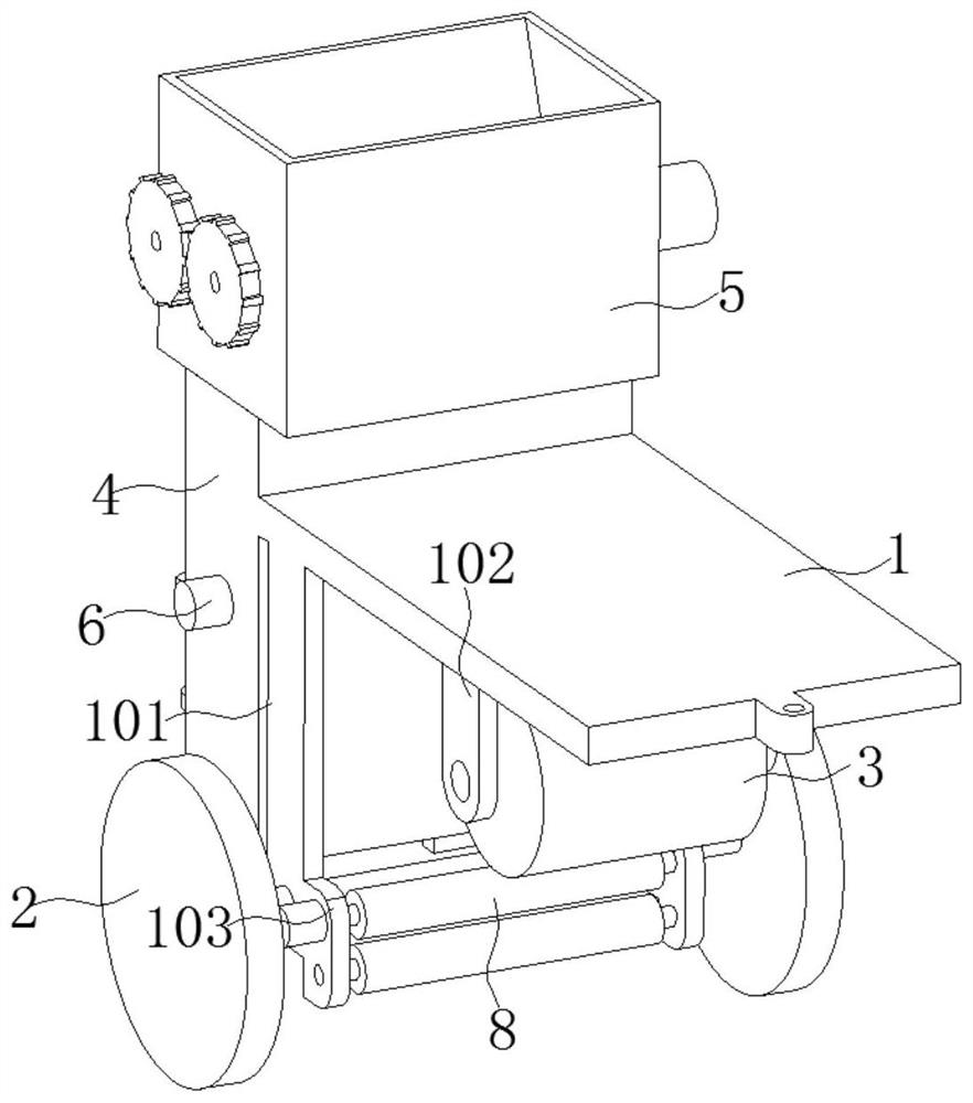 Land mulch applicator used for agricultural production