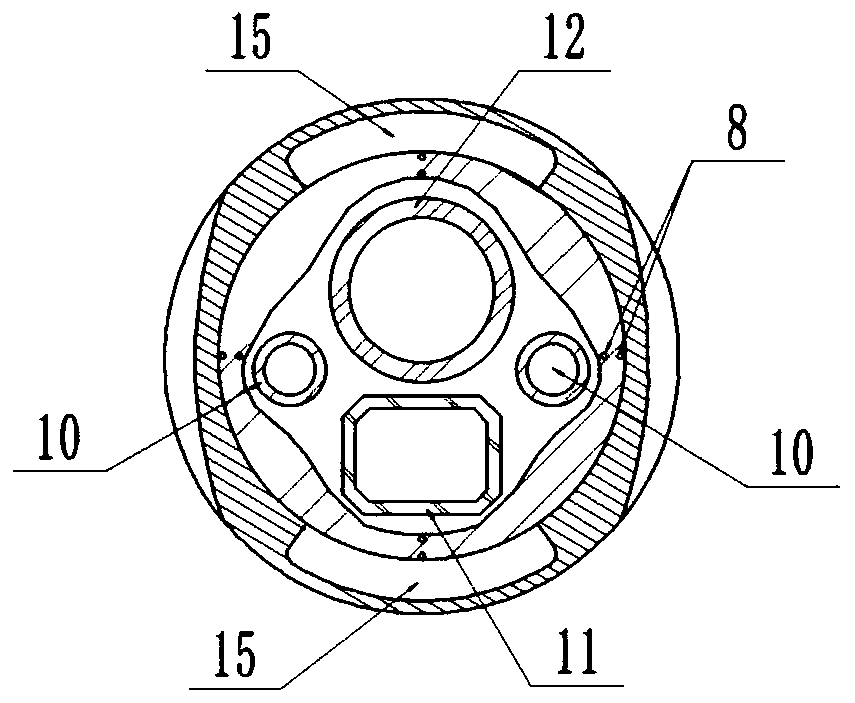 Electromagnetic drive type rigid-flexible coupling endoscope