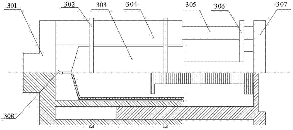 Self-propelled diameter-variable stress rosette pasting device used for geostress measuring