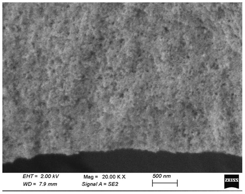 A kind of preparation method of mineralized flat silk sewage treatment membrane