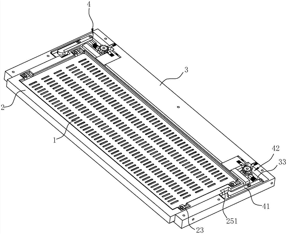 Filter screen mounting structure of range hood