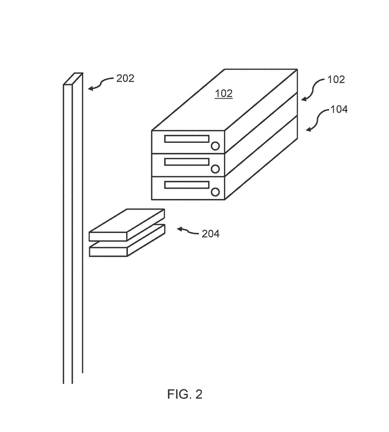 Library system with integrated label printer