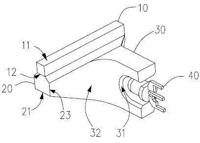 Strip-shaped light-emitting pole