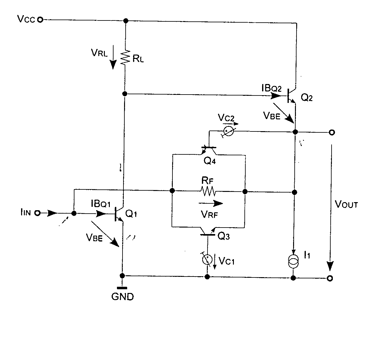 Transimpedance amplifier with adjustable output amplitude and wide input dynamic-range
