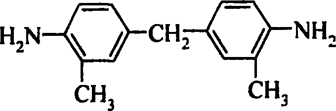 Preparation method of 3,3'-dimethyl-4,4'-diamino dibenzyl methane