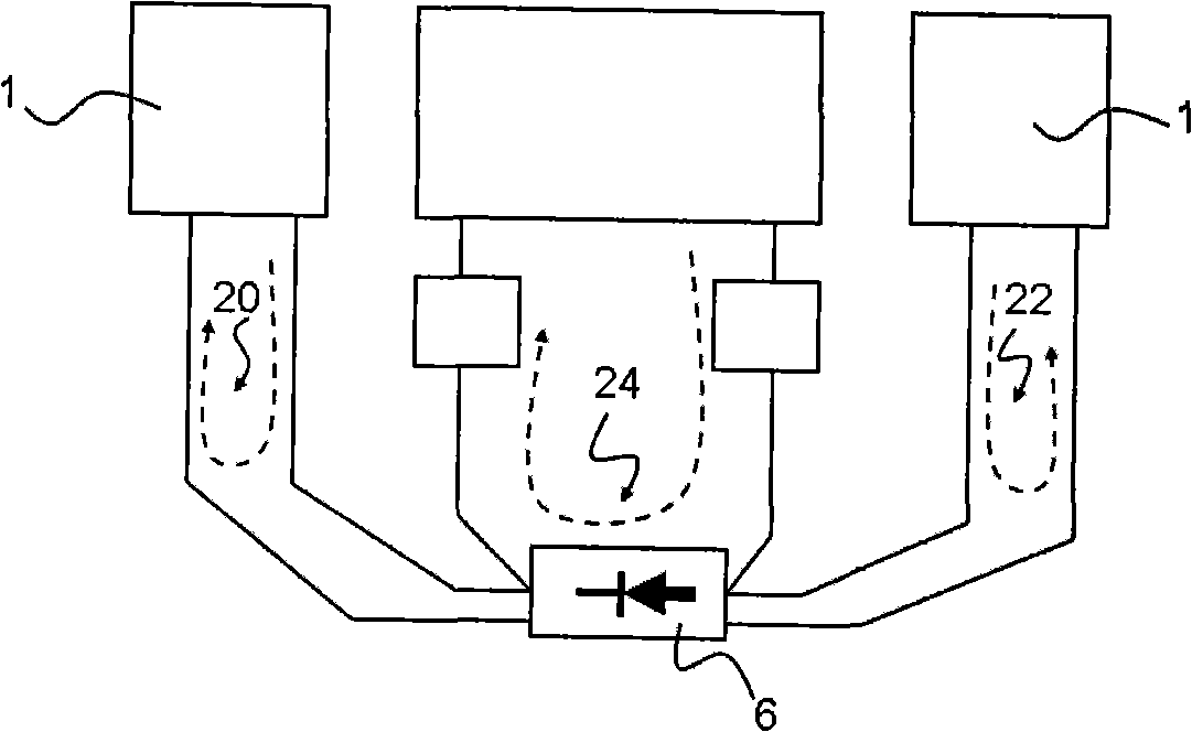 Detection machine station with contact impedance detection device