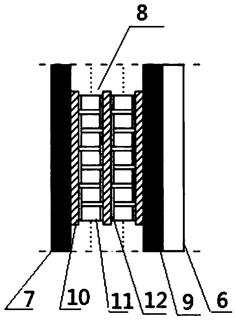 A thermoelectric power generation device using the waste heat on the surface of the ladle