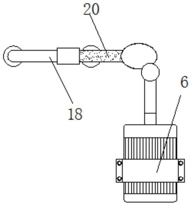 An agricultural irrigation device with water collection function