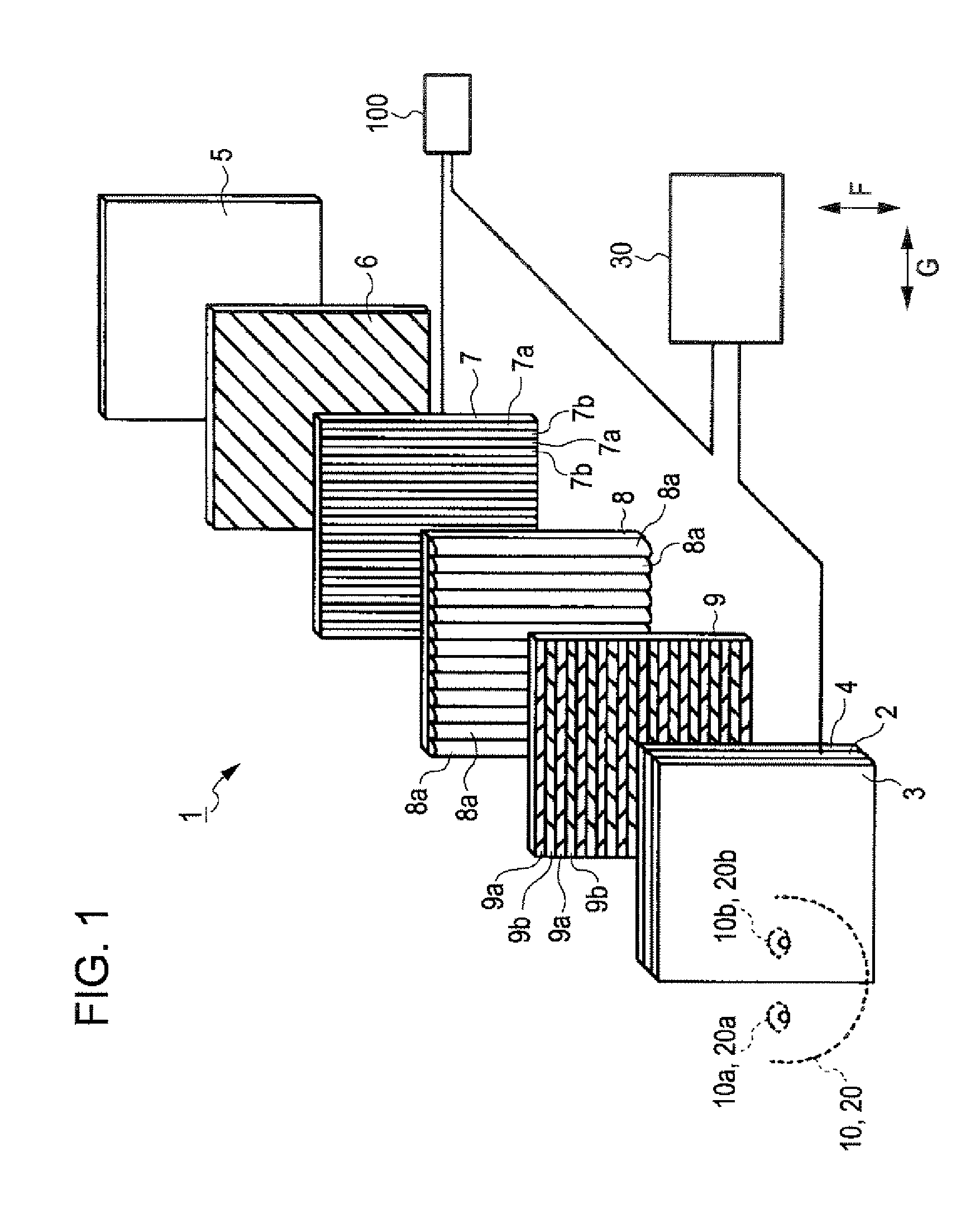 Image display device and electronic apparatus