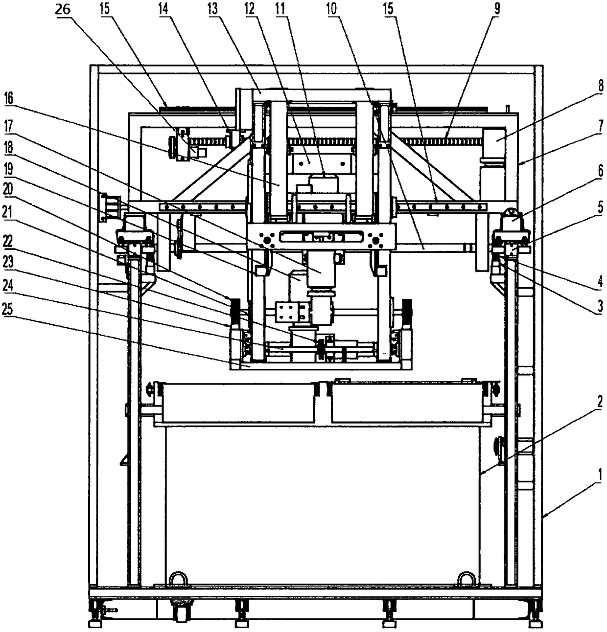 Matrix electroplating production line