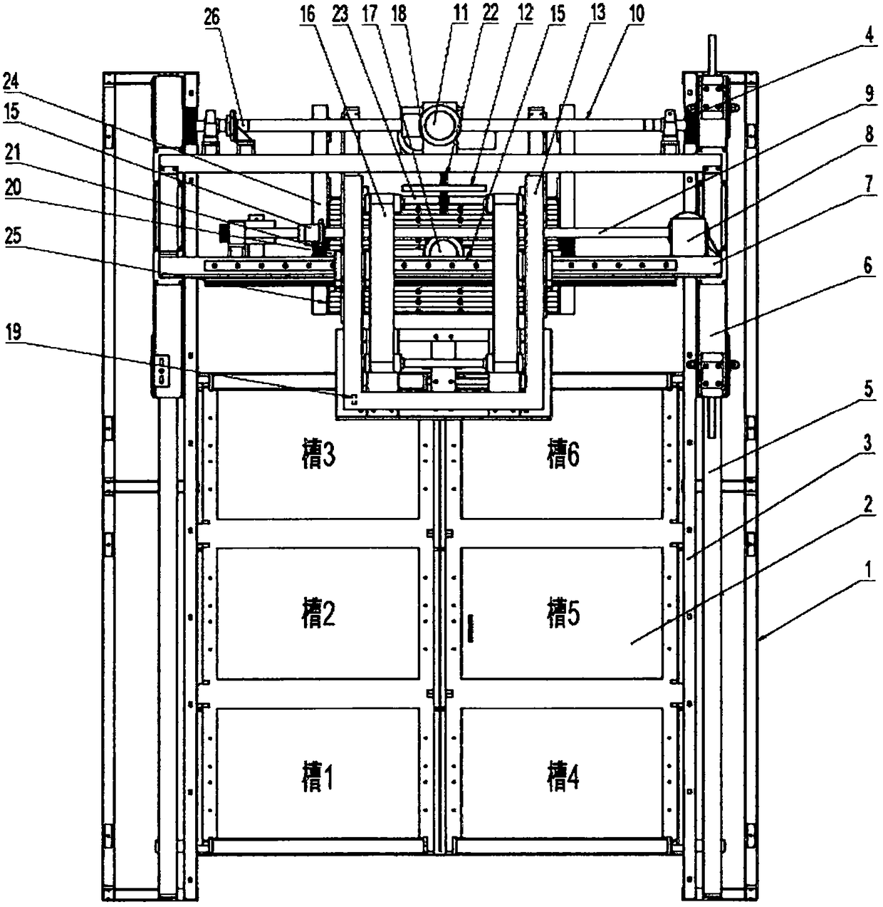 Matrix electroplating production line