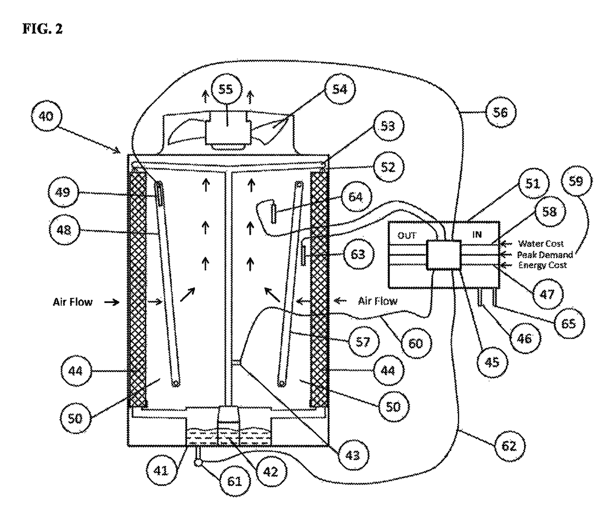 Adiabatic refrigerant condenser controls system
