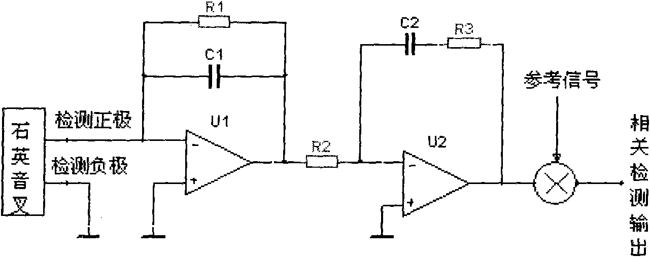 Coupling signal suppression circuit in quartz tuning fork gyroscope