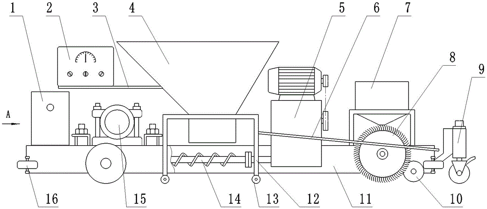 Lightweight partition wall block forming machine, partition wall block and connection method of the partition wall block