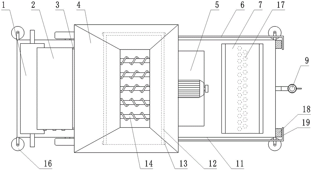 Lightweight partition wall block forming machine, partition wall block and connection method of the partition wall block