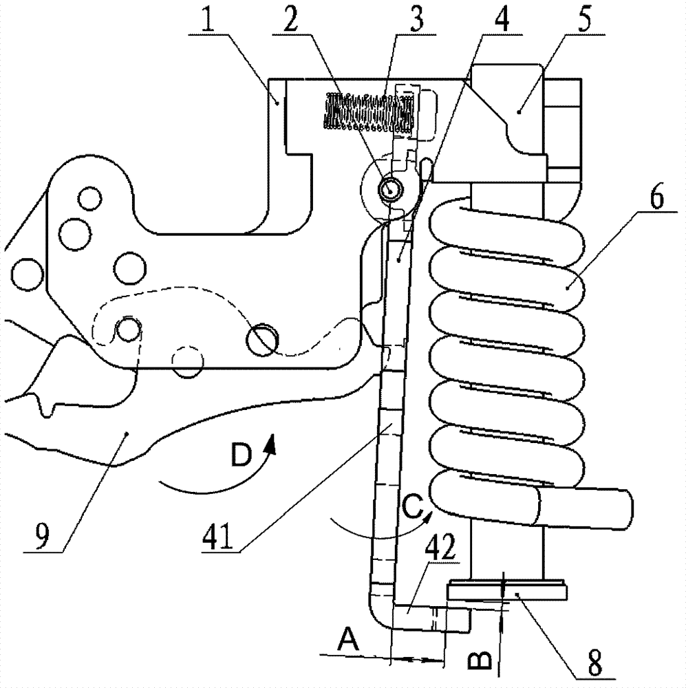 Electromagnetic trip system of hydraulic type disconnector