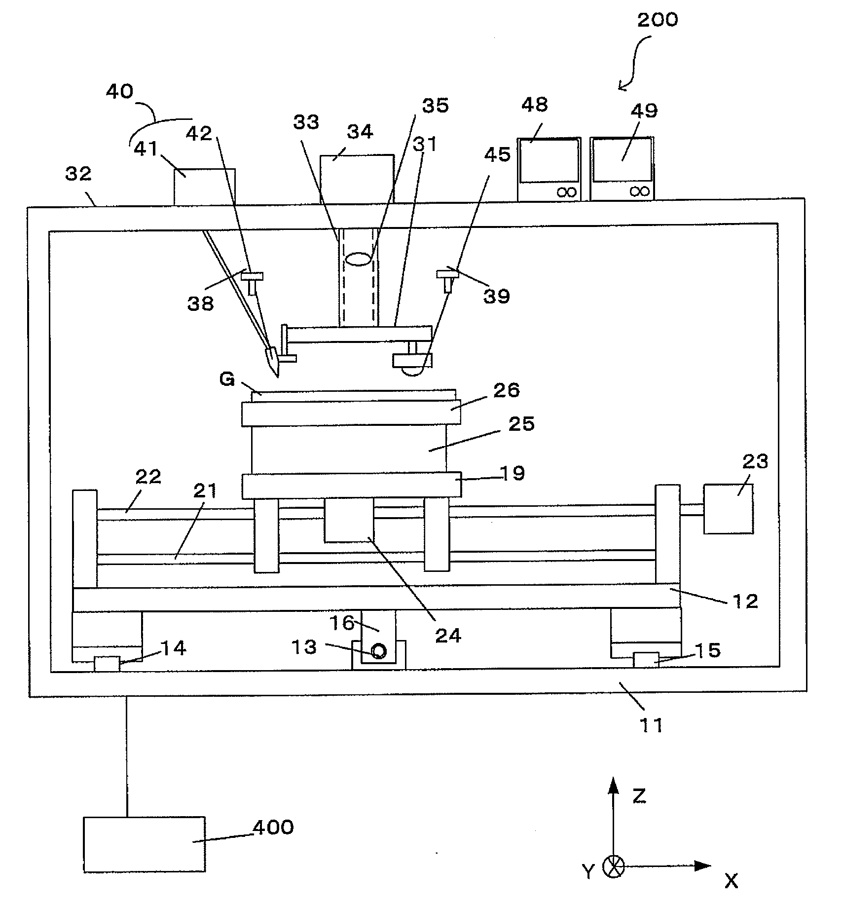 Method of Scribing and Breaking Substrate Made of a Brittle Material and System for Scribing and Breaking Substrate