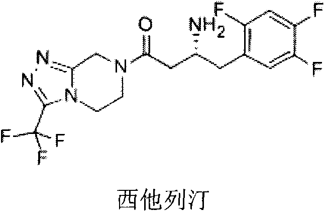 DPP-4 inhibitor with diazine structure