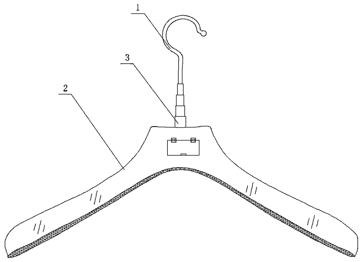 Clothes hanger capable of protecting clothes