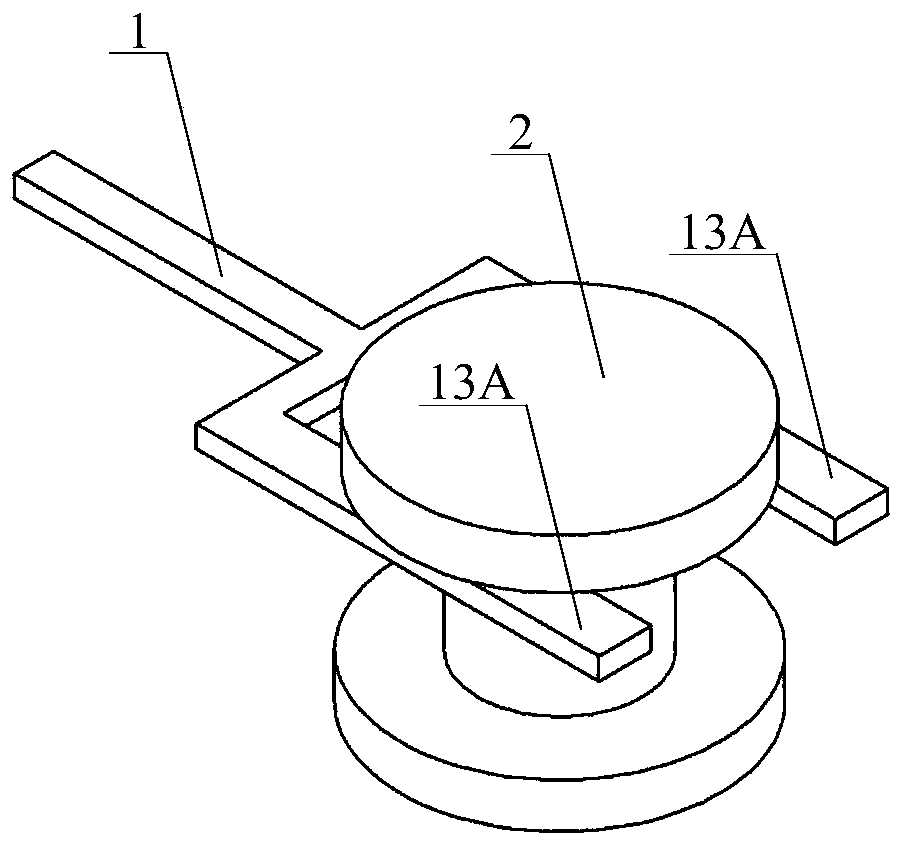 Microwave oven high-temperature food grabbing device