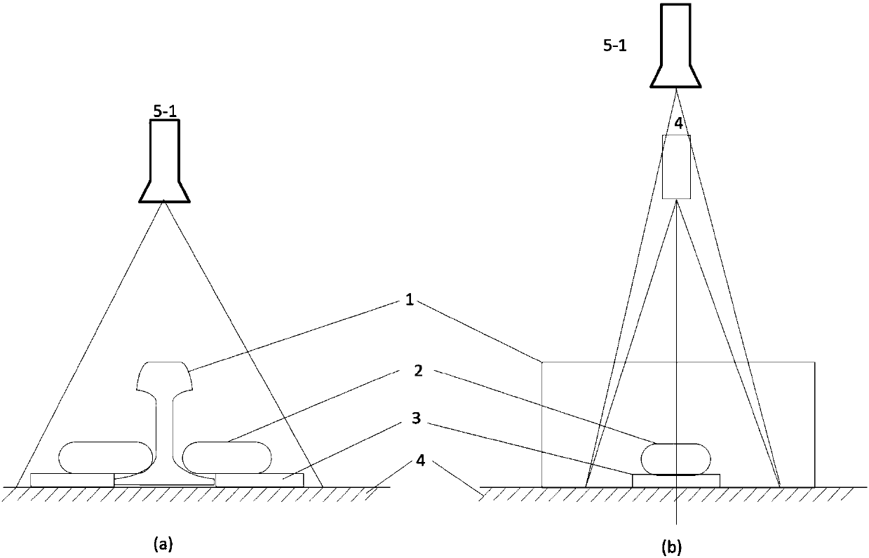 Railway fastener abnormality detection system based on monocular vision and laser speckles