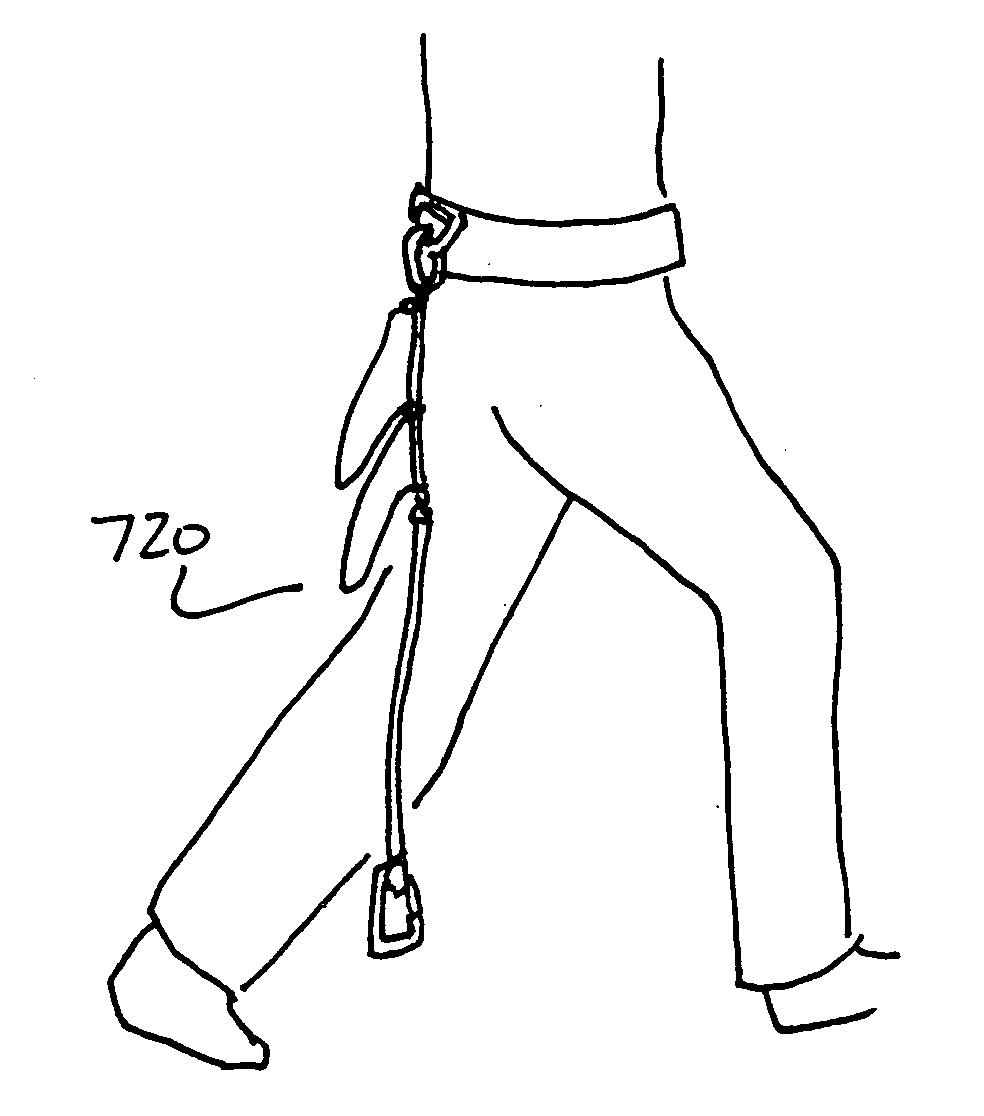 Personal harness for towing