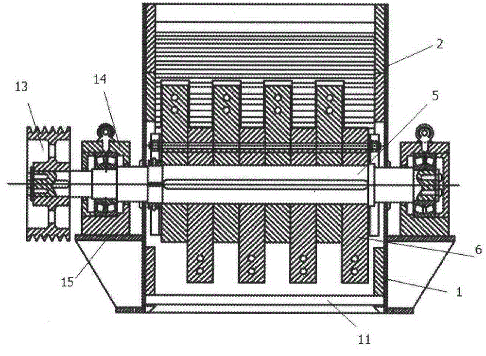 Efficient fine crusher