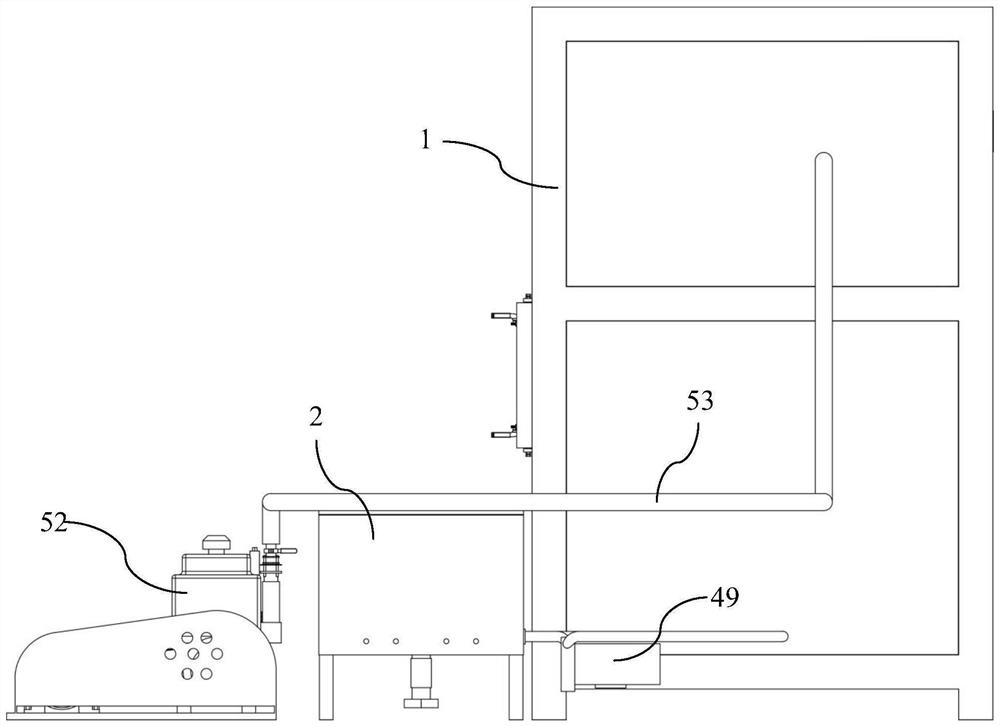 Vacuum quenching furnace based on water conduction