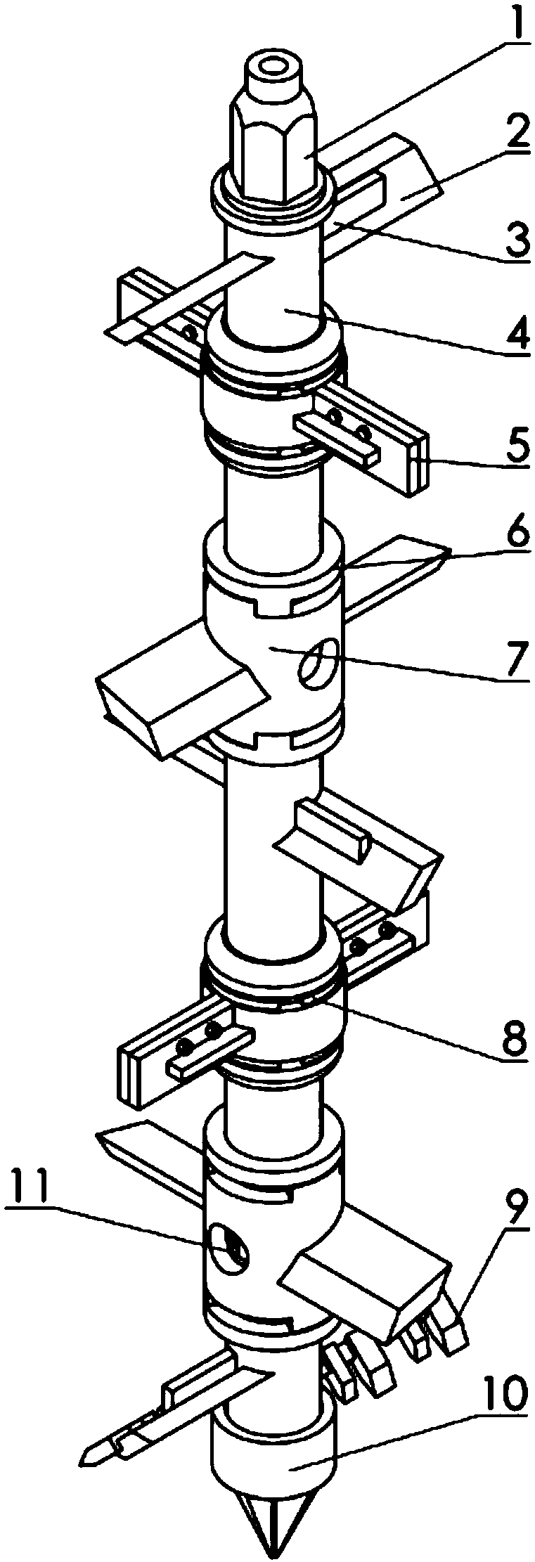 An anti-lock drill bit and a using method thereof