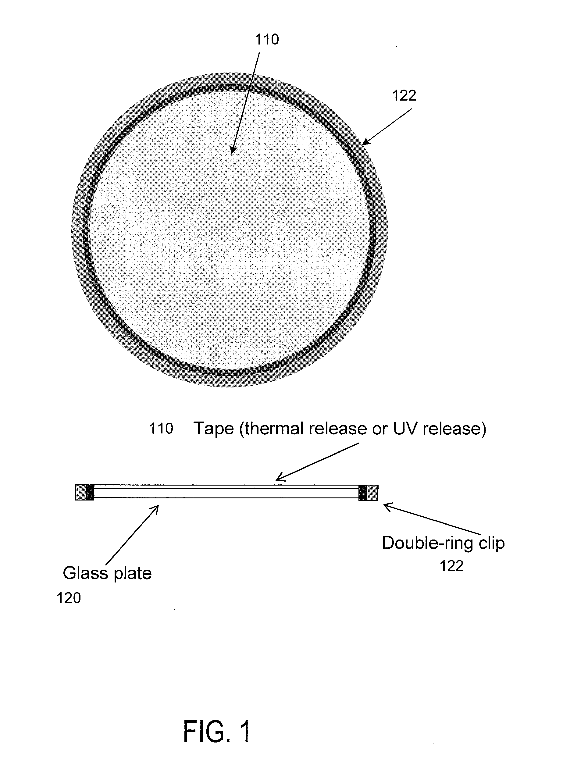 Deposition of phosphor on die top by stencil printing