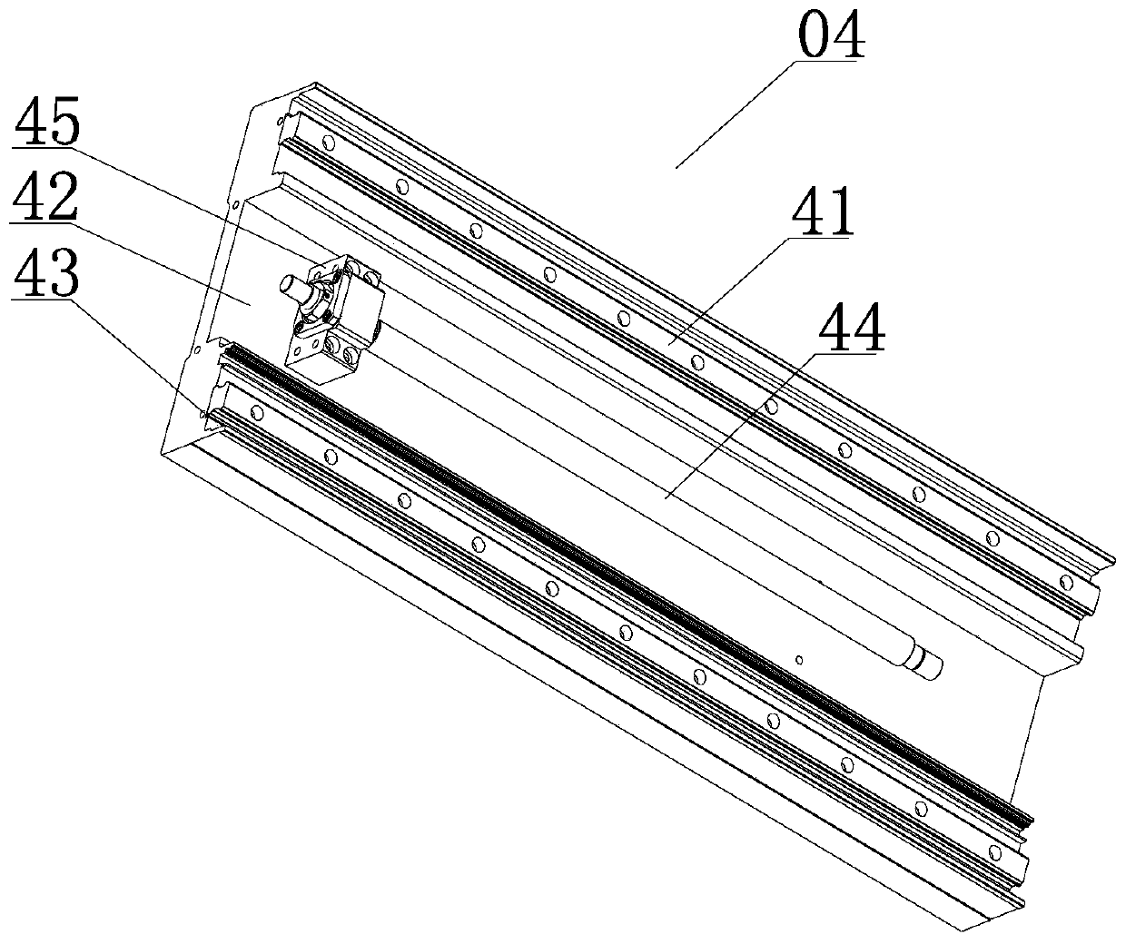 Television frame friction-welding device