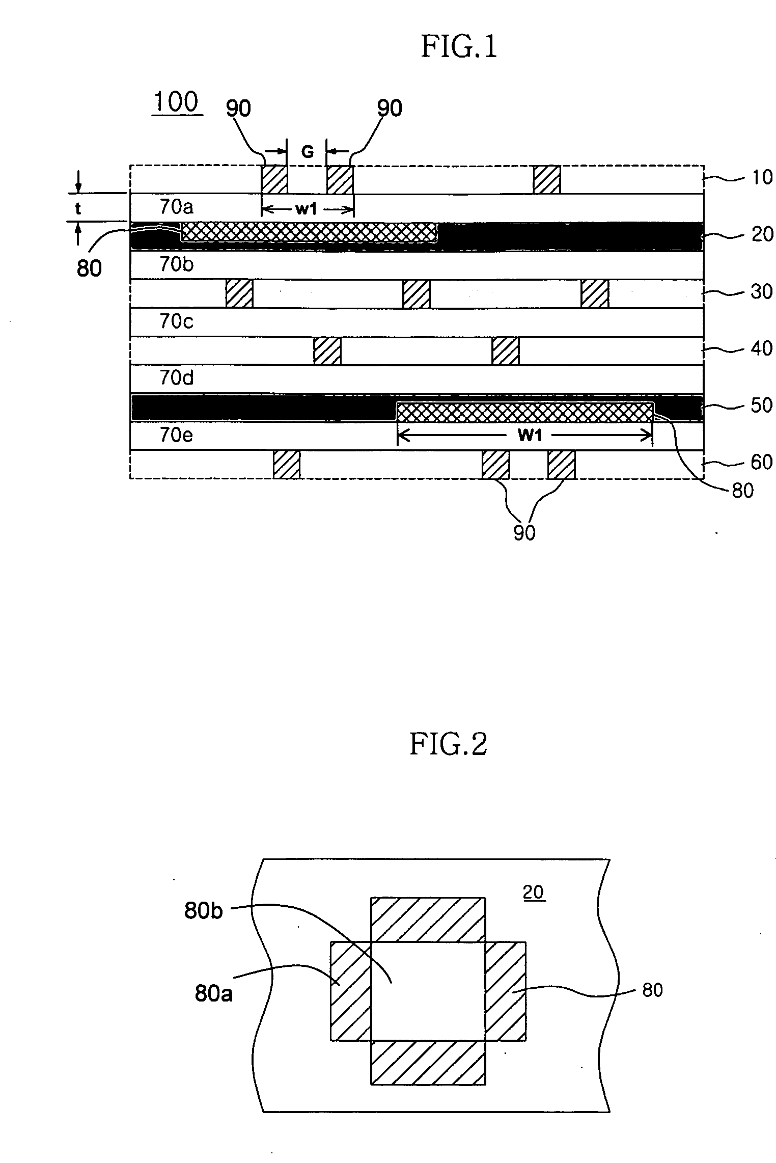 Circuit board and semiconductor integrated circuit module including the same