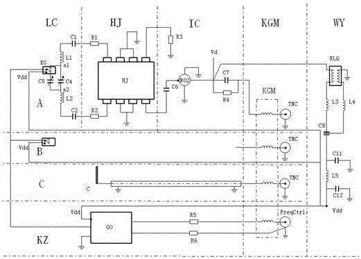 A Dual Frequency Monopole/Orthogonal Active Loop Antenna