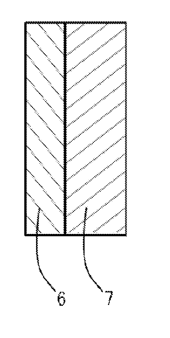 Power storage device electrode, and power storage device employing the electrode