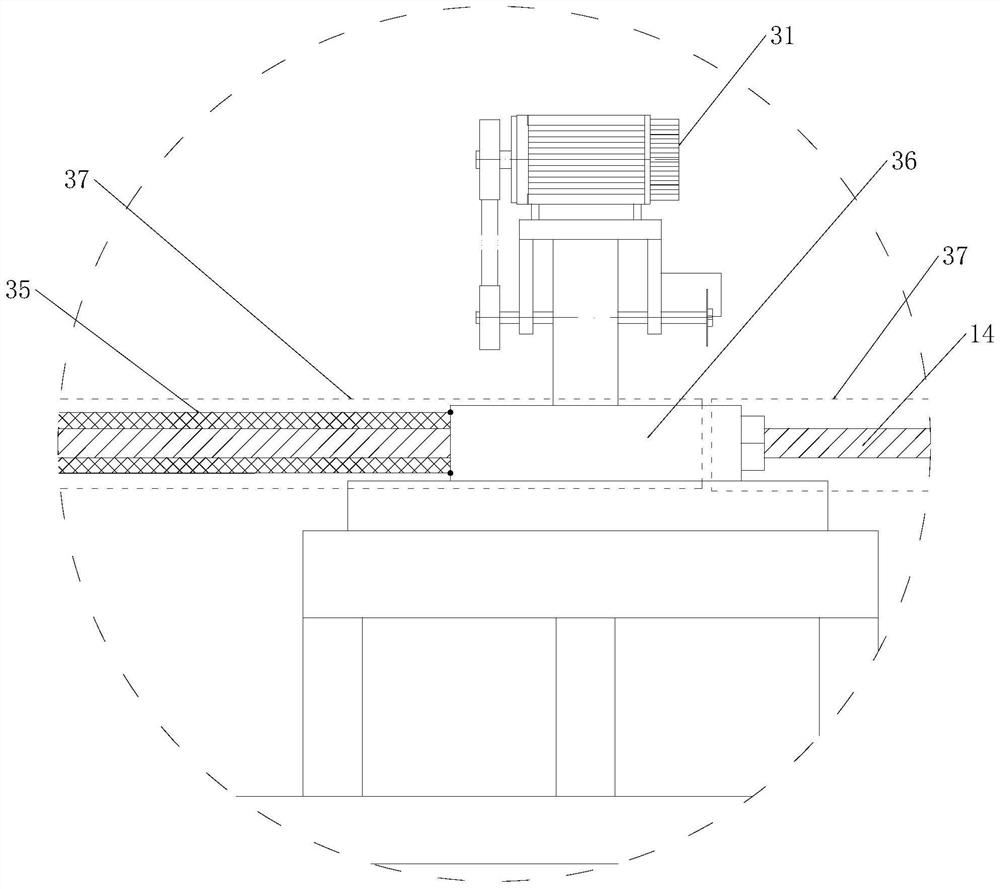 Square tube manufacturing equipment capable of achieving continuous forming through deformation