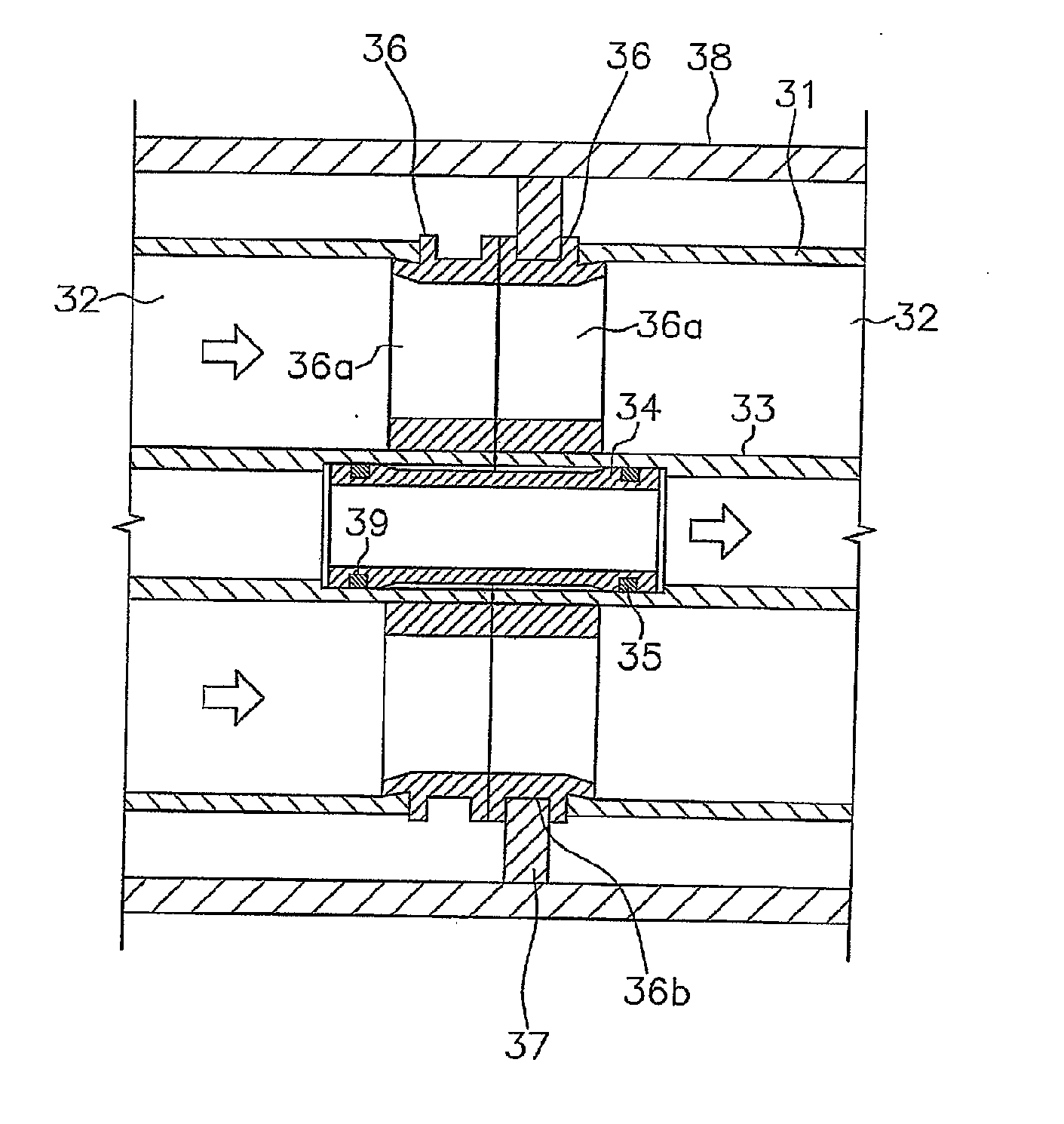 Connection member and separation membrane module using the same