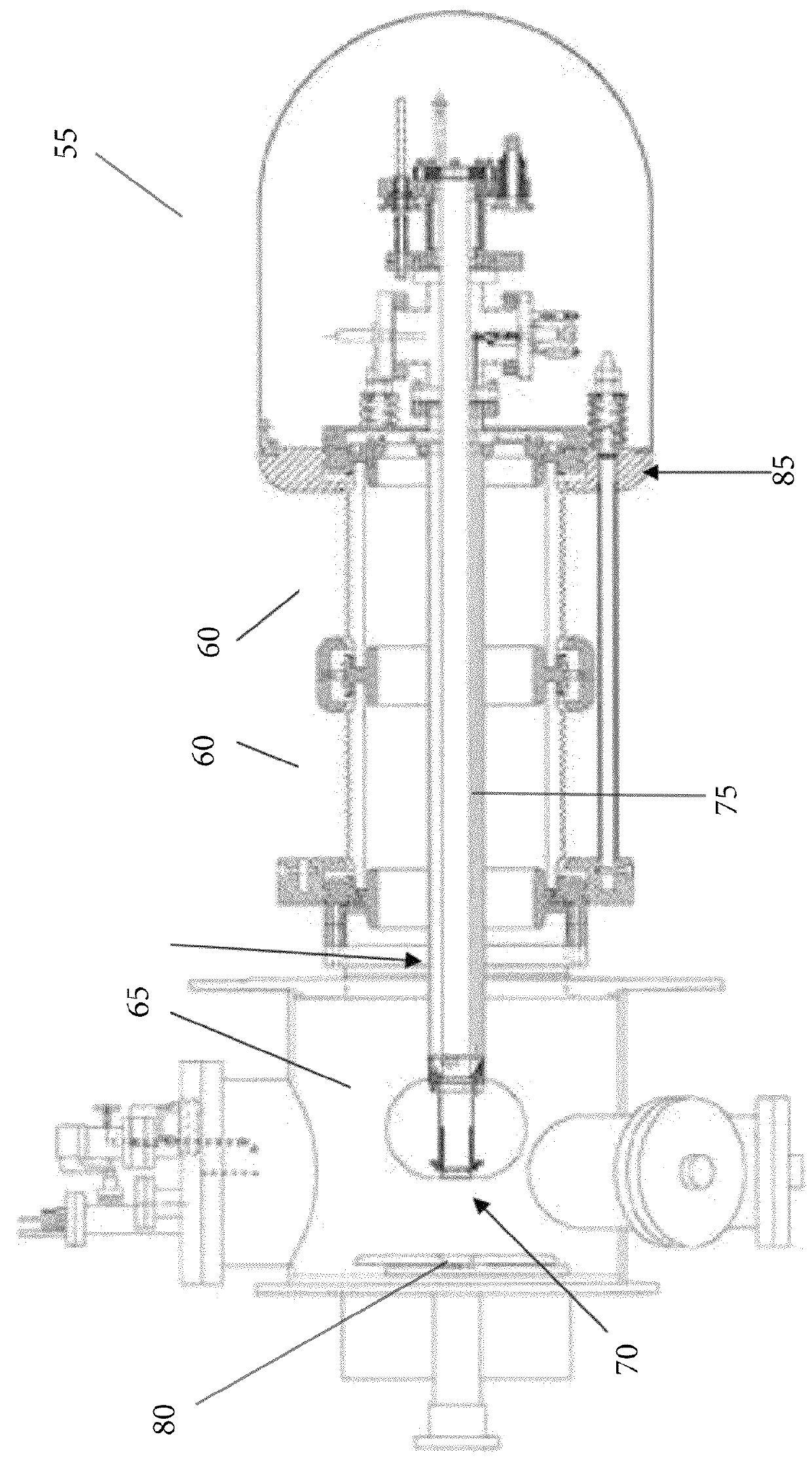 System for instrumenting and manipulating apparatuses in high voltage