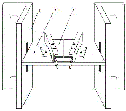 A guide device for rolling special-shaped section steel