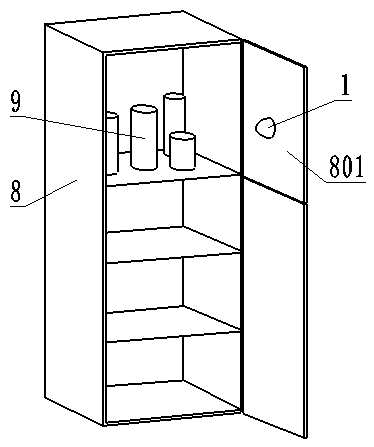 System for intelligently managing food materials and commodities in refrigerator