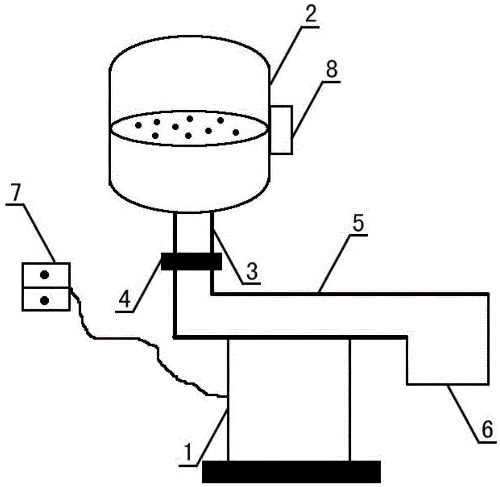 Small oil squeezing device