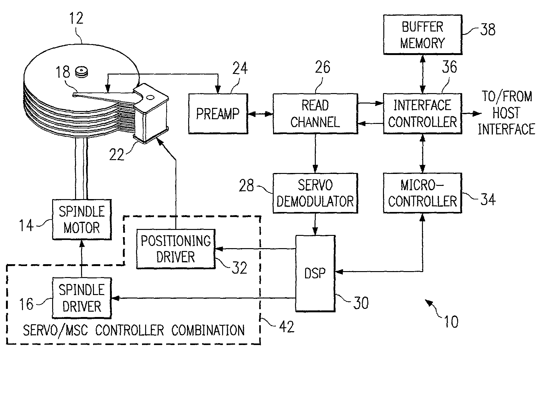 Method and circuit for driving a brushless dc motor to reduce low acoustic noise